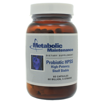Probiotic HPSS (High Potency, Shelf Stable) 60 capsules