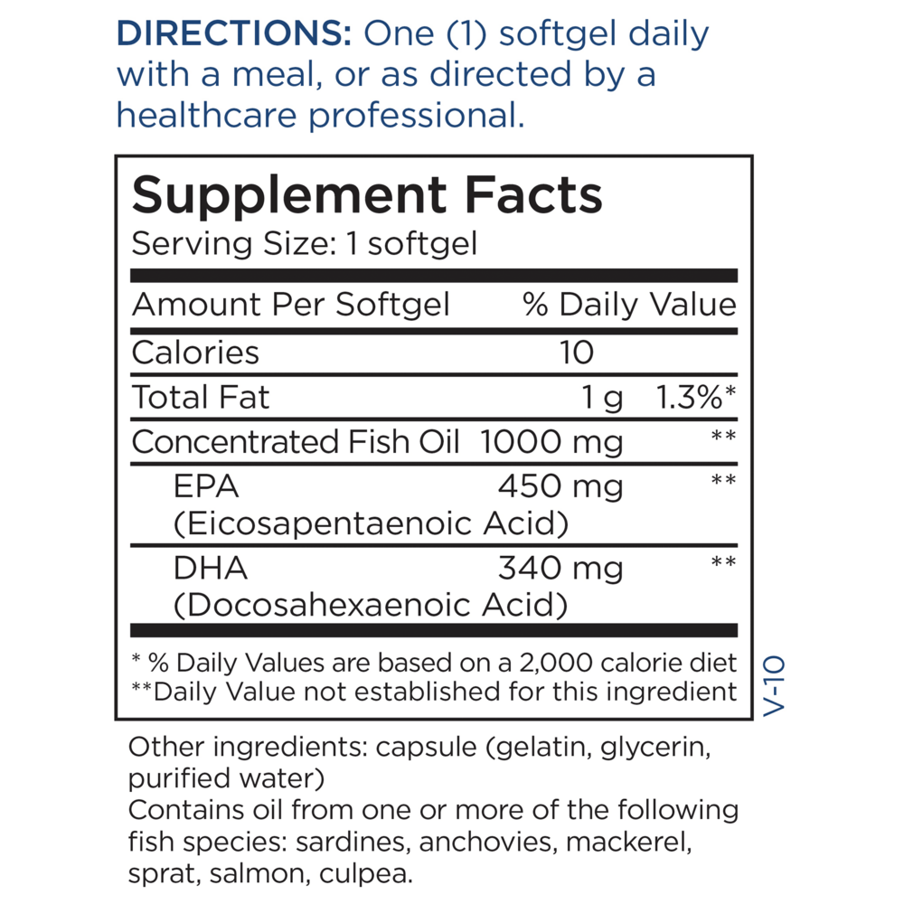 Product image for Mega Omega™ Extra Strength 450EPA&#x2F;340 DHA.