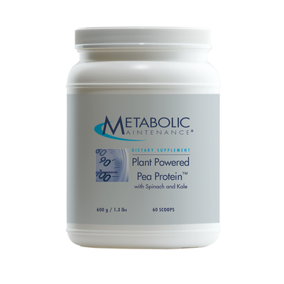 Plant Powered Pea Protein (w/ spinach and kale) 600 Grams