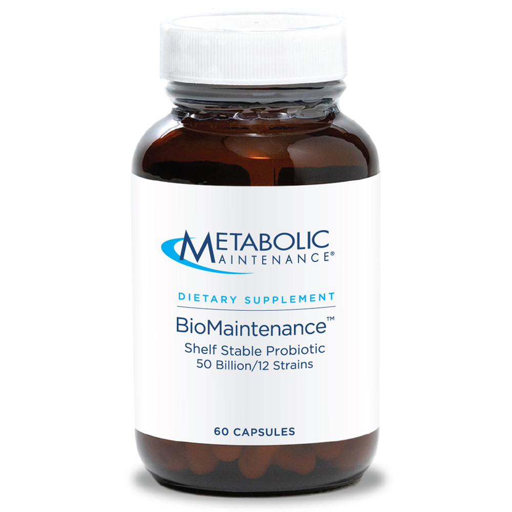 Product image for BioMaintenance™ Shelf Stable Probiotic 50 billion 12 Strains.