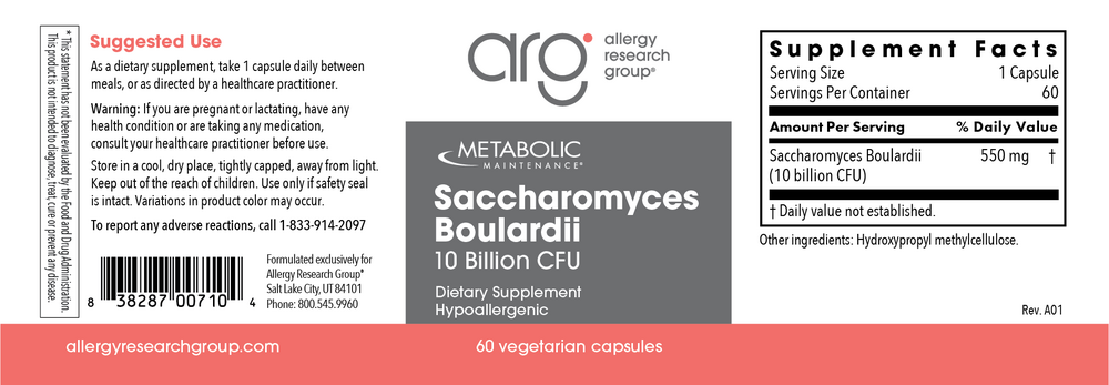 Product image for Saccharomyces Boulardii 10 Billion.