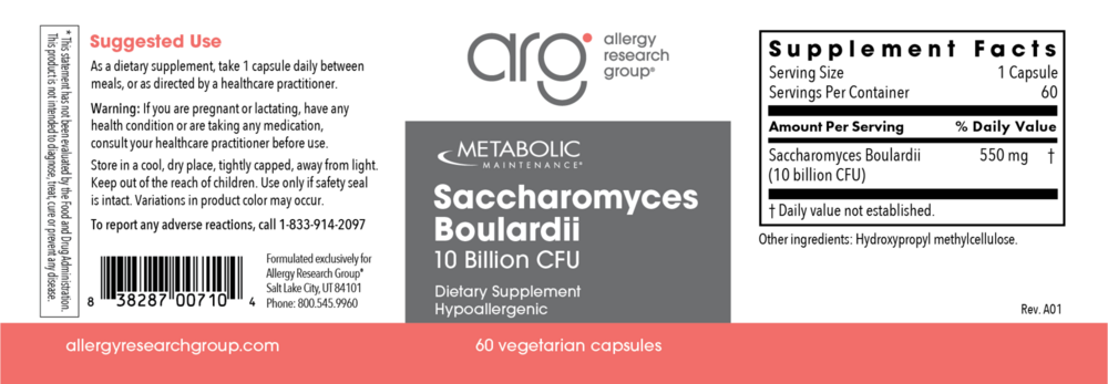 Product image for Saccharomyces Boulardii 10 Billion.