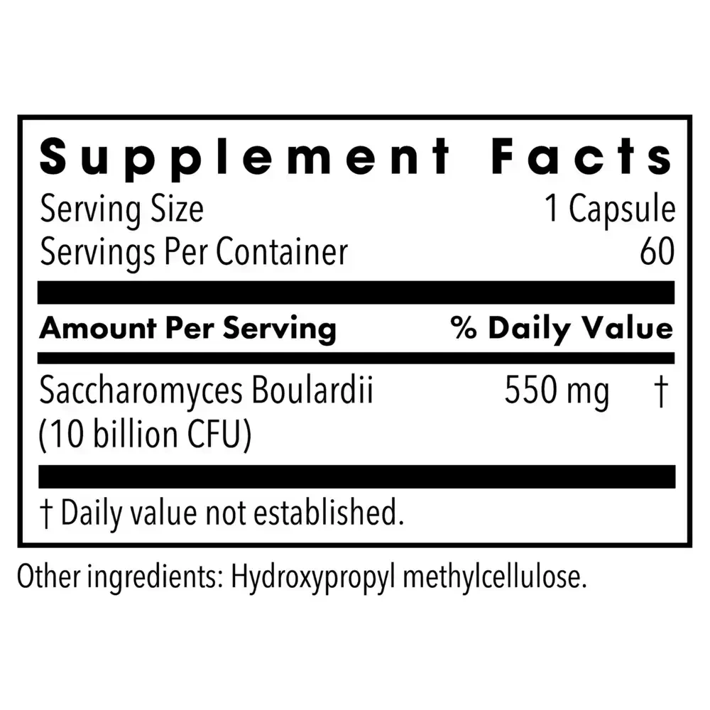 Product image for Saccharomyces Boulardii 10 Billion.