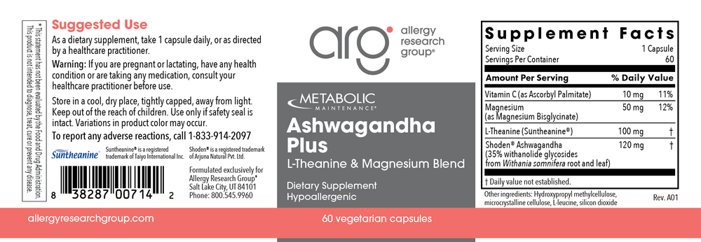 Product image for Ashwagandha Plus.