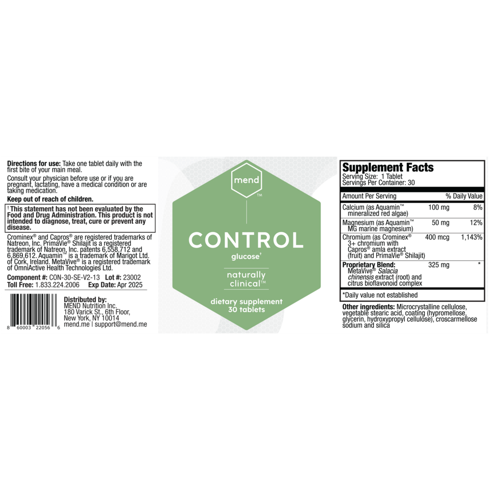 Product image for Control Glucose.