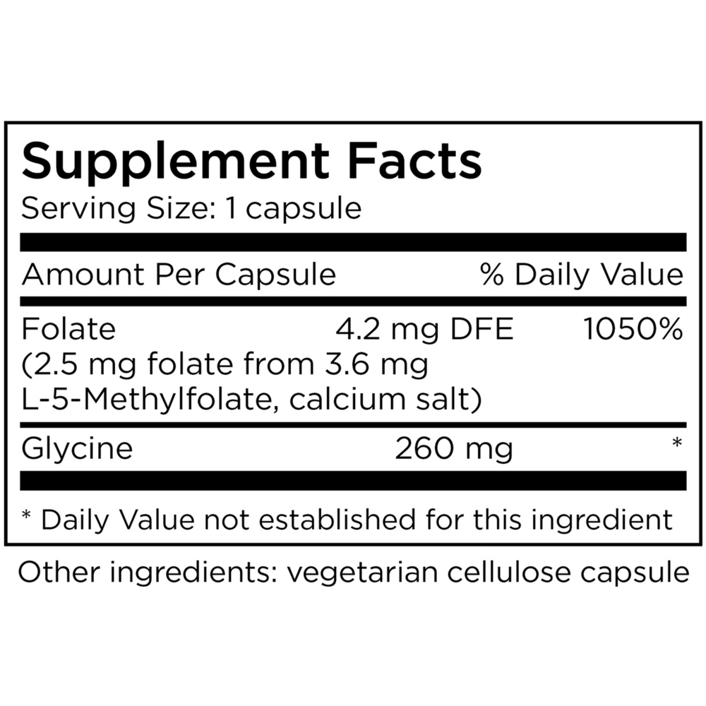 Product image for L-Methylfolate 2.5 mg.