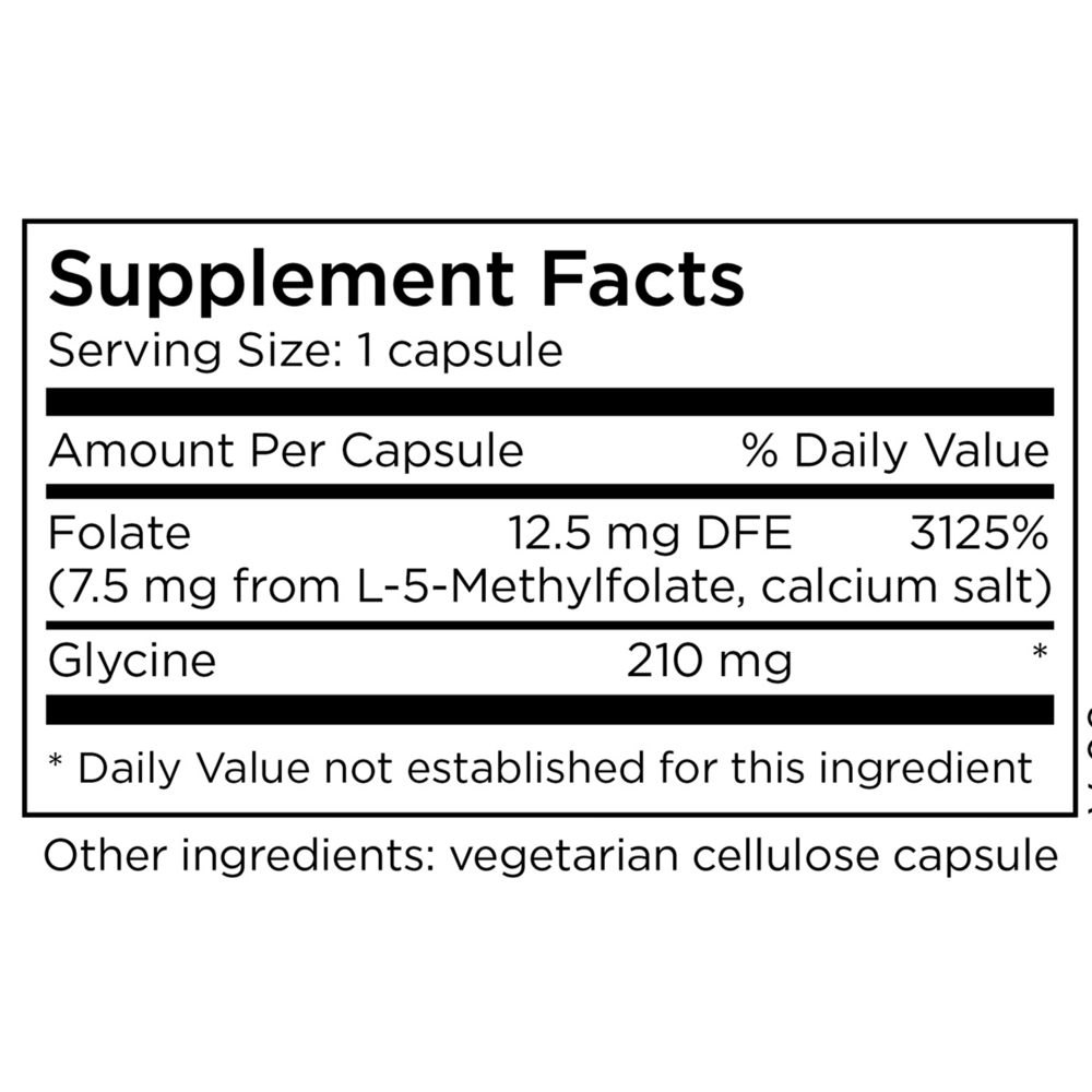 Product image for L-Methylfolate 7.5mg.