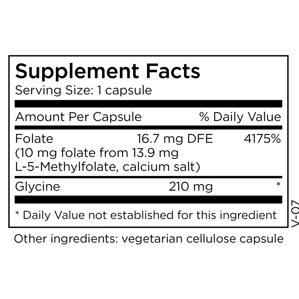 Product image for L-Methylfolate 10 mg.