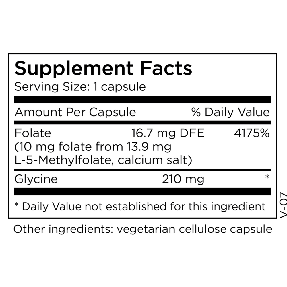 Product image for L-Methylfolate 10 mg.