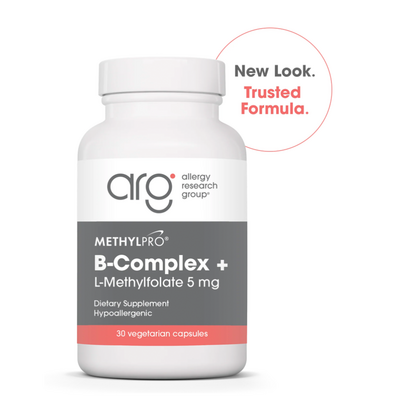 B-Complex + 5 mg L-Methylfolate 30 capsules