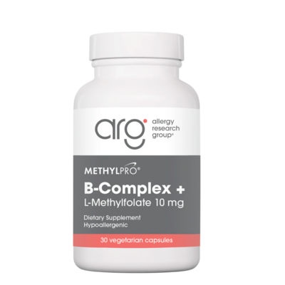B-Complex + 10 mg L-Methylfolate 30 capsules