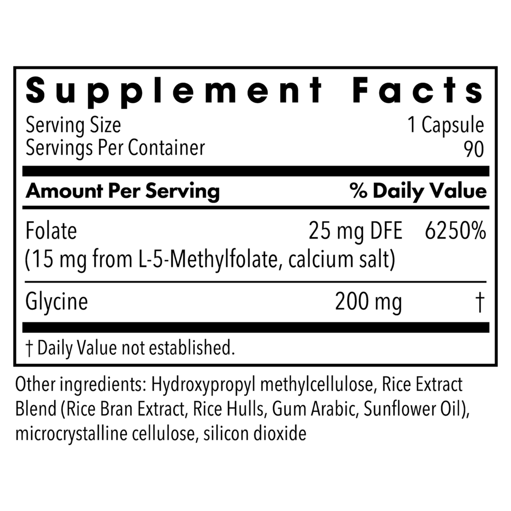 Product image for L-Methylfolate 15 mg.
