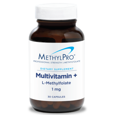 Multivitamin + 1mg L-Methylfolate 30 capsules
