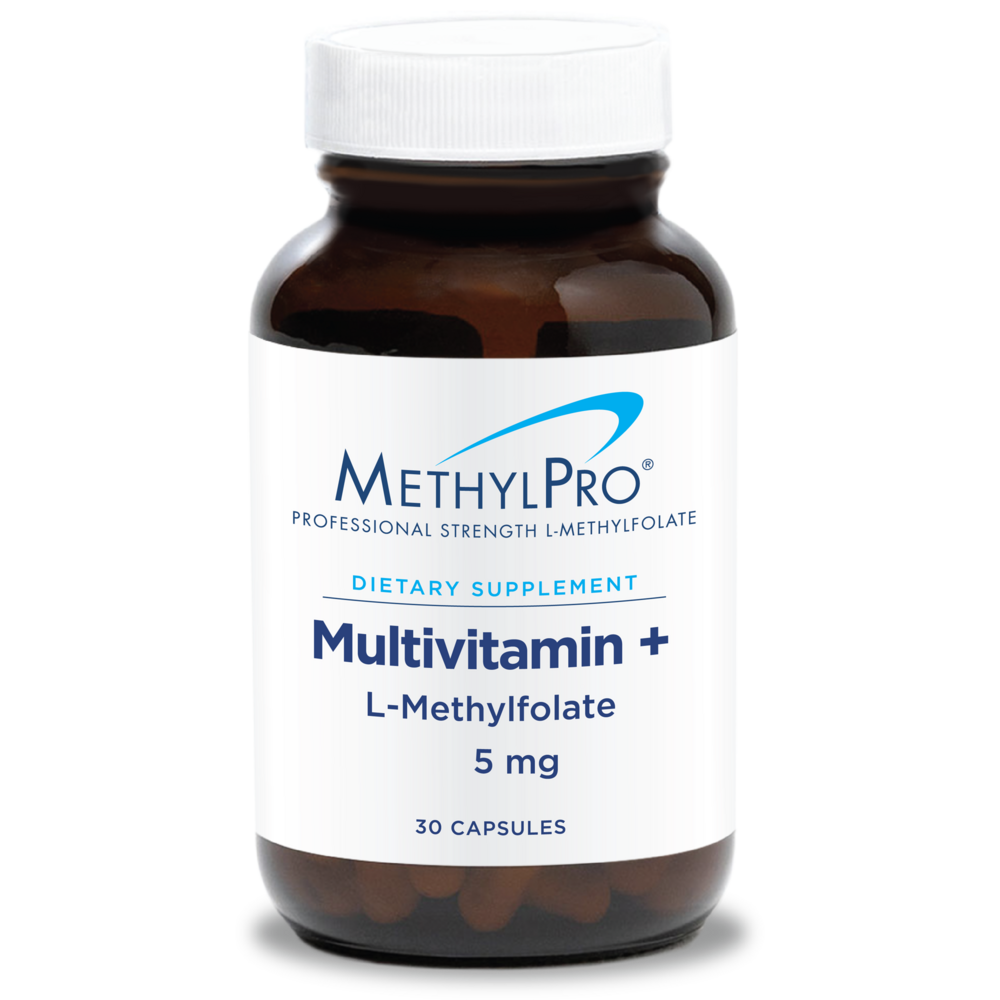 Product image for Multivitamin + 5mg L-Methylfolate.