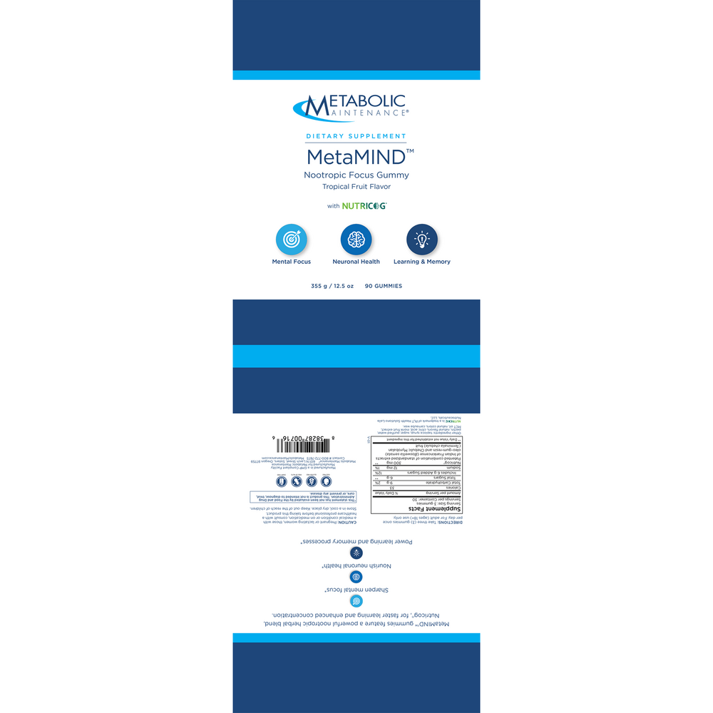Product image for MetaMIND (Gummies).