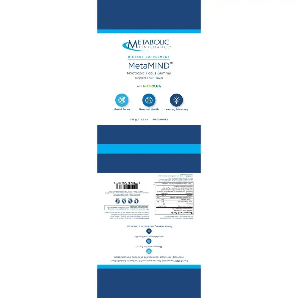 Product image for MetaMIND (Gummies).