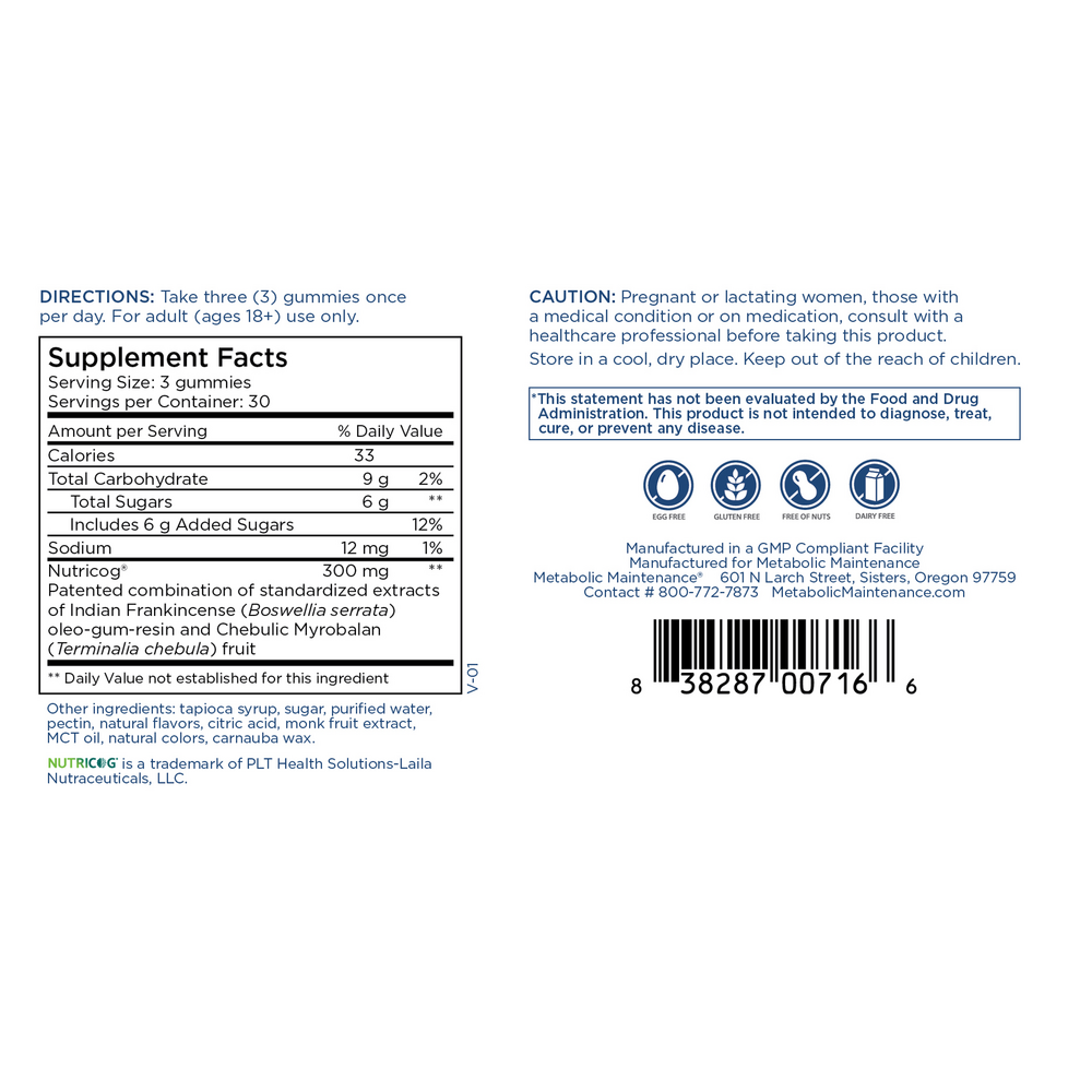 Product image for MetaMIND (Gummies).