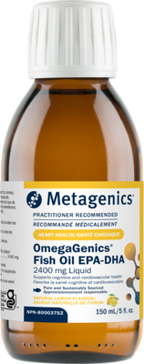 OmegaGenics® Fish Oil EPA-DHA 2400 mg  Liquid