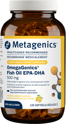 OmegaGenics® Fish Oil EPA-DHA 500 mg