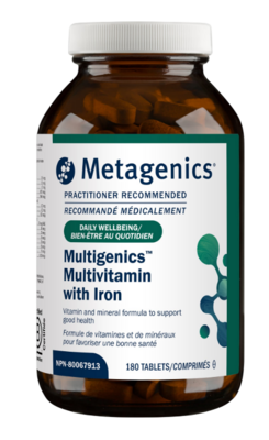 Multigenics™ Multivitamin with Iron  180 tablets