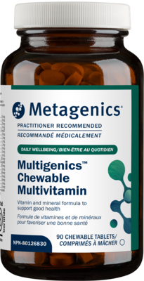 Multigenics™ Chewable Multivitamin 90 tablets