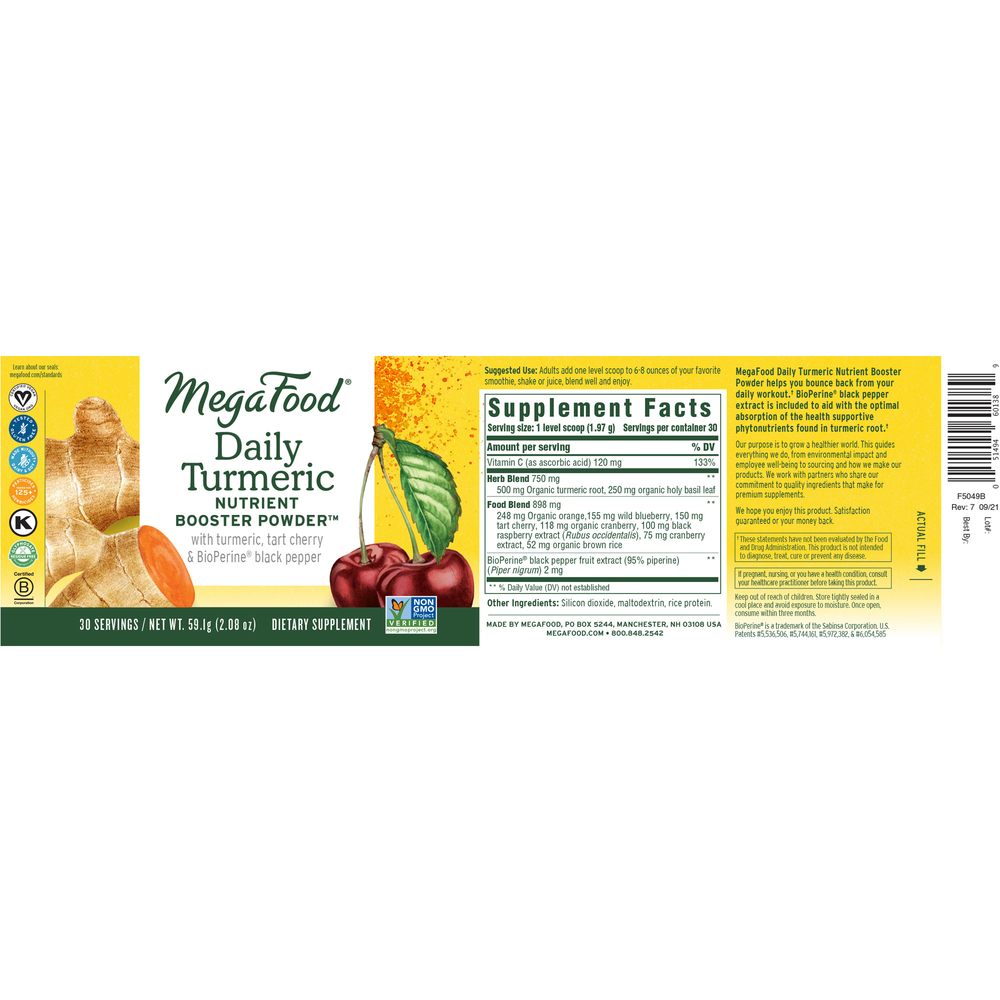 Product image for Daily Turmeric.