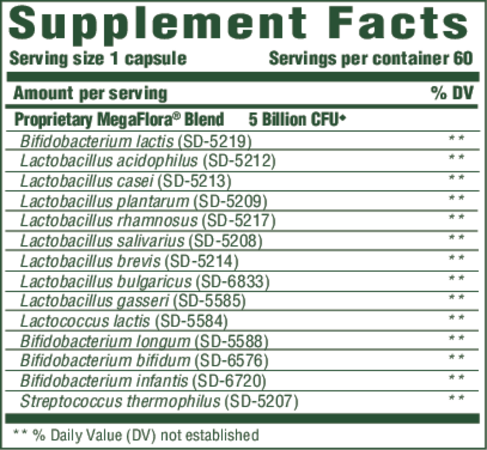 Product image for MegaFlora® Kids Probiotic.