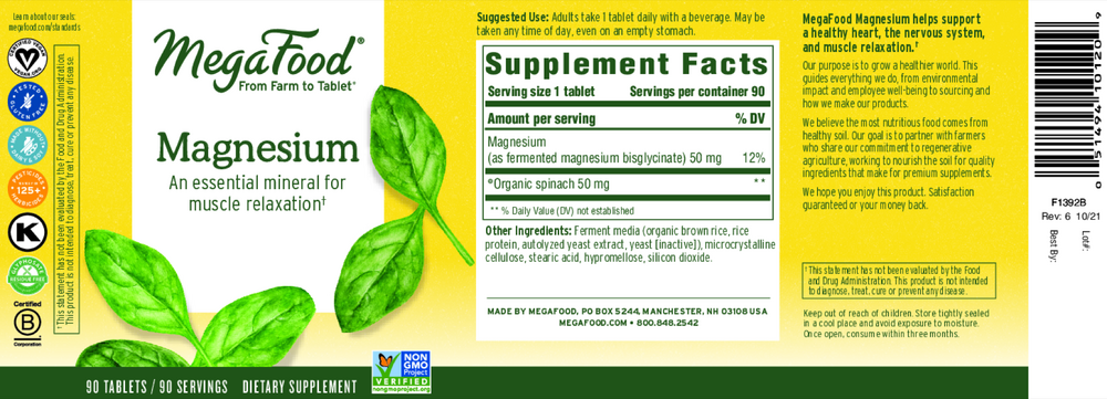 Product image for Magnesium.