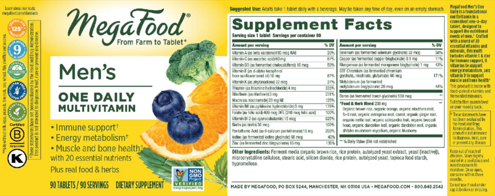 Product image for Men's One Daily.