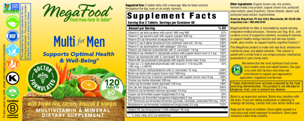 Product image for Multi for Men.