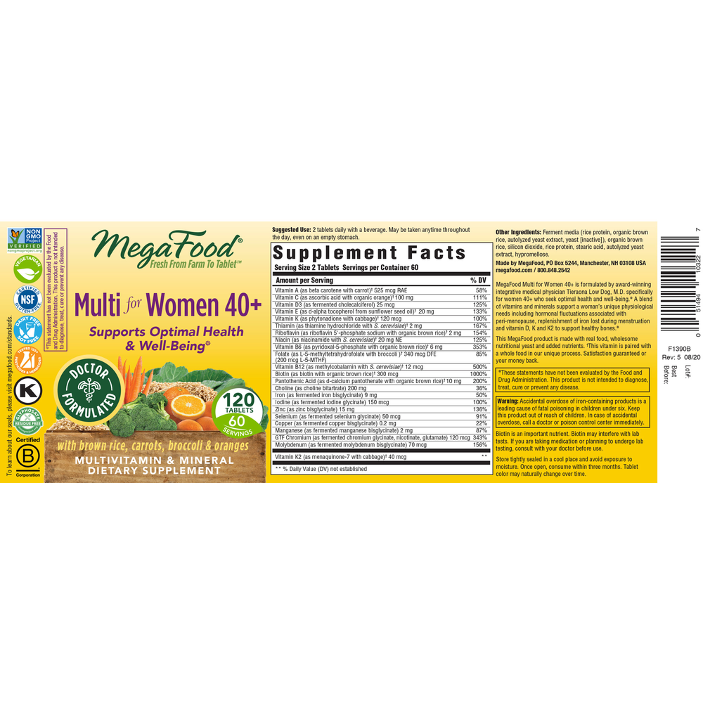 Product image for Multi for Women 40+.