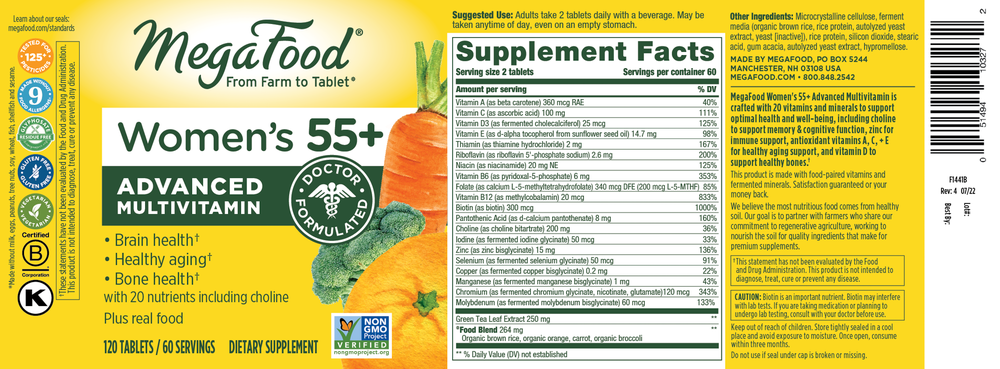 Product image for Multi for Women 55+.