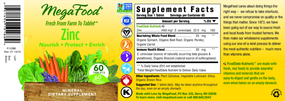 Product image for Zinc.