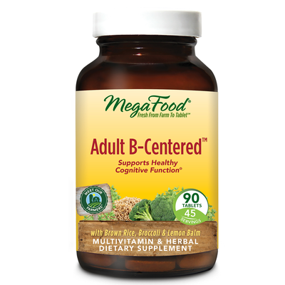 Adult B-Centered (90 tablets) by MegaFood
