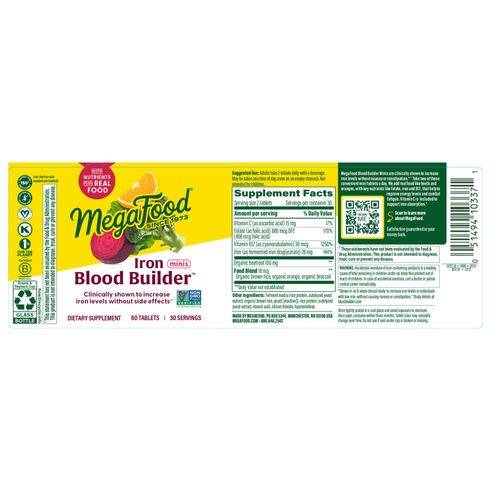 Product image for Blood Builder® Minis.