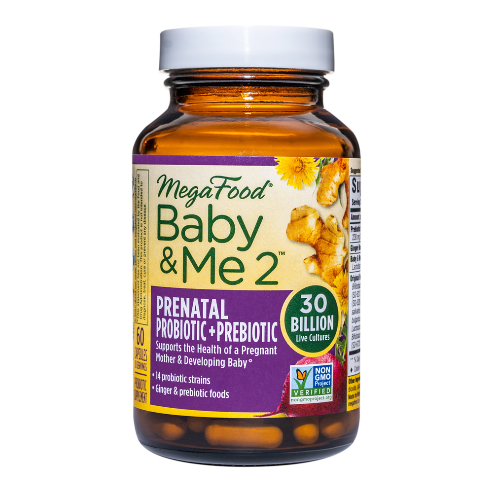Baby & Me 2™ Prenatal Probiotic + Prebiotic product image