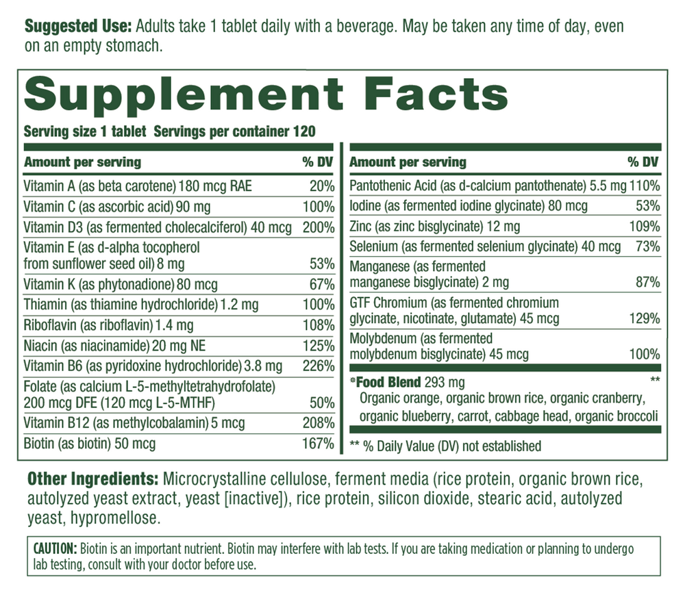 Product image for Men Over 55 One Daily.