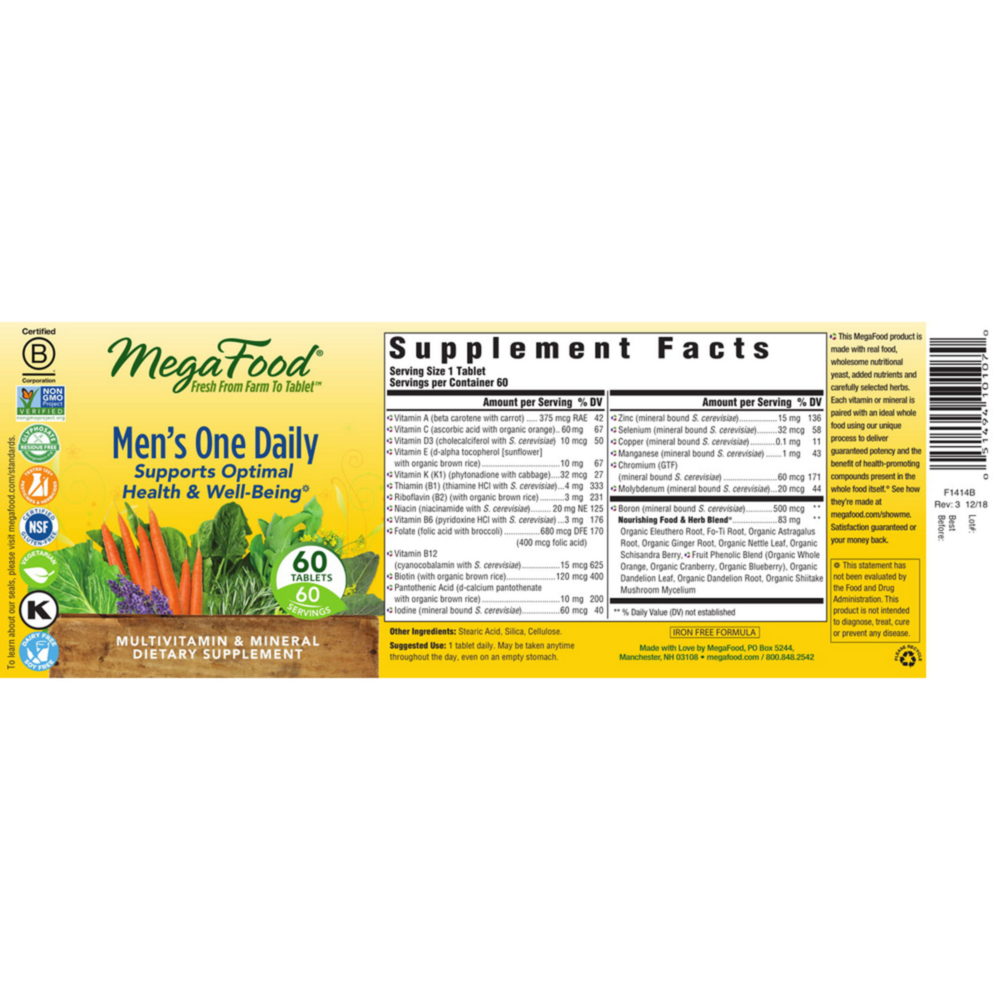 Product image for Men’s One Daily.