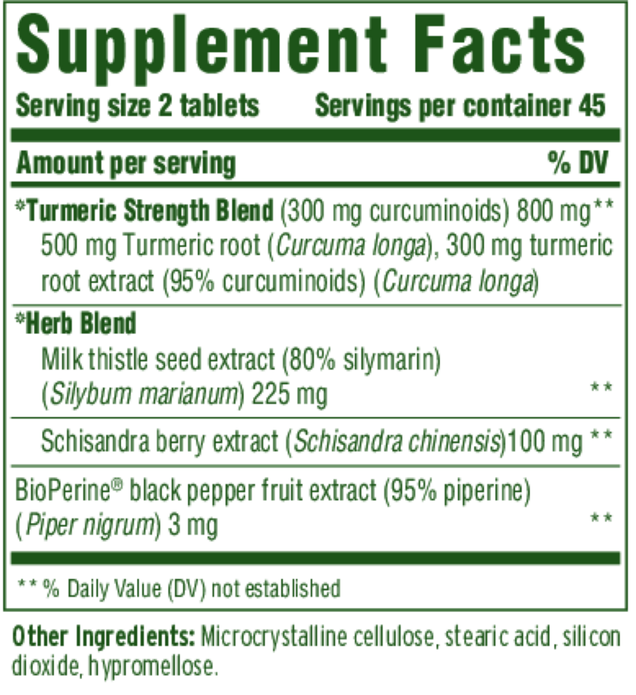 Product image for Turmeric Curcumin Extra Strength† - Liver.