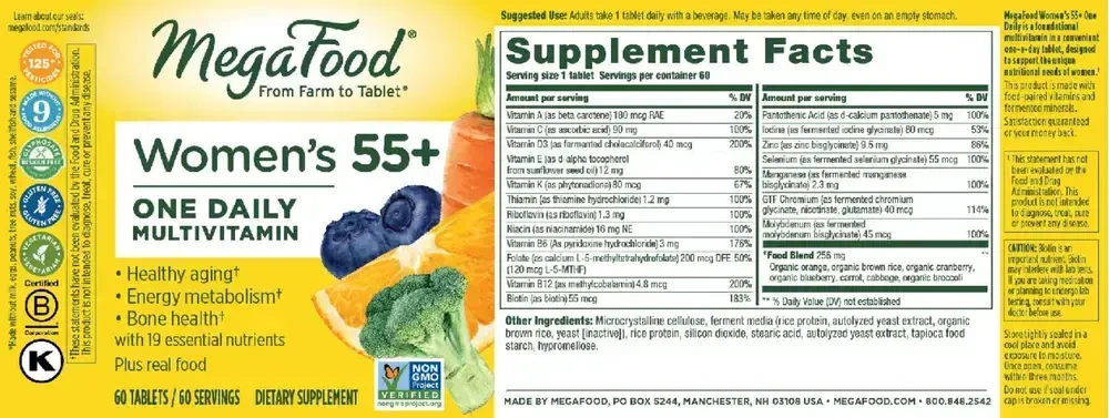 Product image for Women Over 55 One Daily.