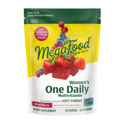 Women's One Daily Multivitamin Soft Chews - Mixed Berry Flavor 30 Chewables