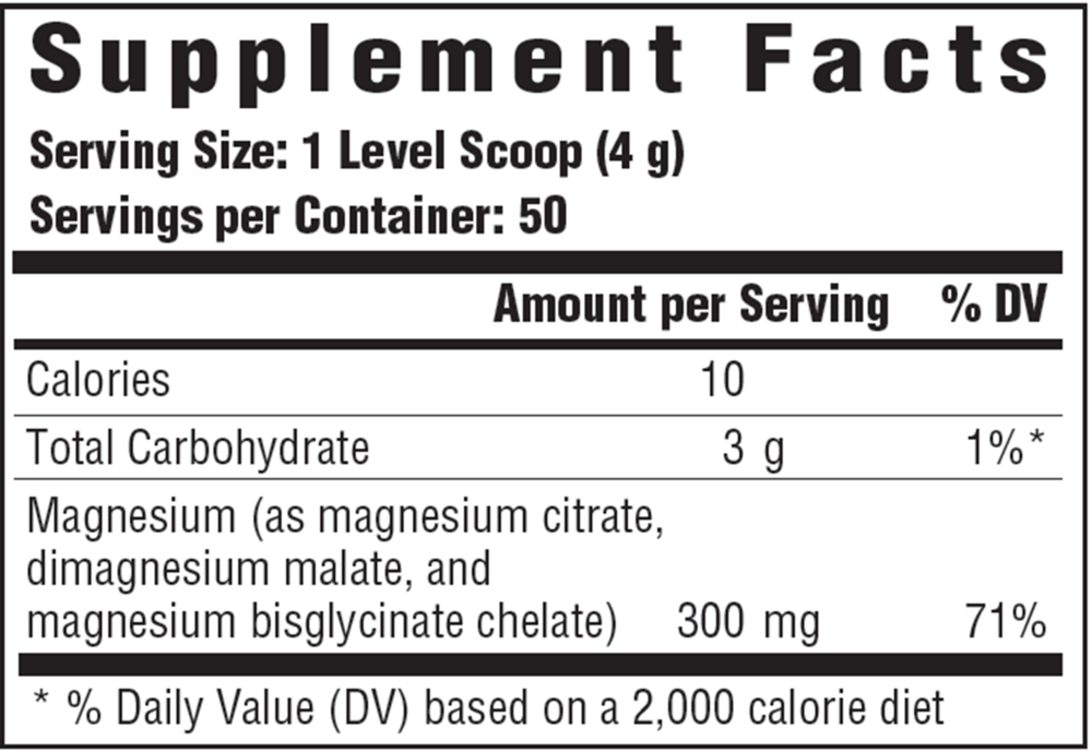 Product image for Relax + Calm Magnesium Powder-Raspberry Lemonade Flavor.