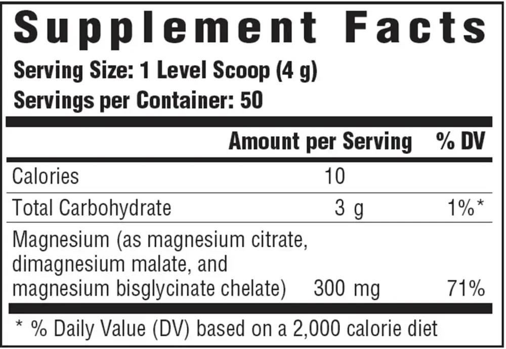 Product image for Relax + Calm Magnesium Powder-Raspberry Lemonade Flavor.