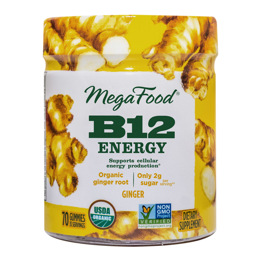 Product image for B12 Energy Gummies, Ginger.