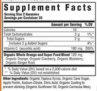 Product image for C Defense Gummies Tangy Citrus.