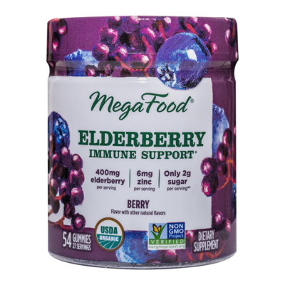 Elderberry Immune Support Gummies, Berry