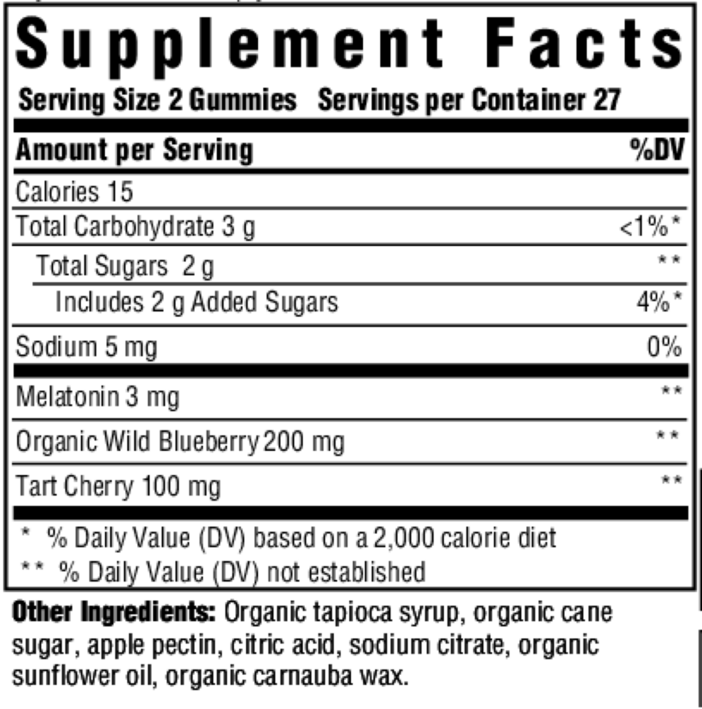 Product image for Melatonin Berry Good Sleep®* Gummies.
