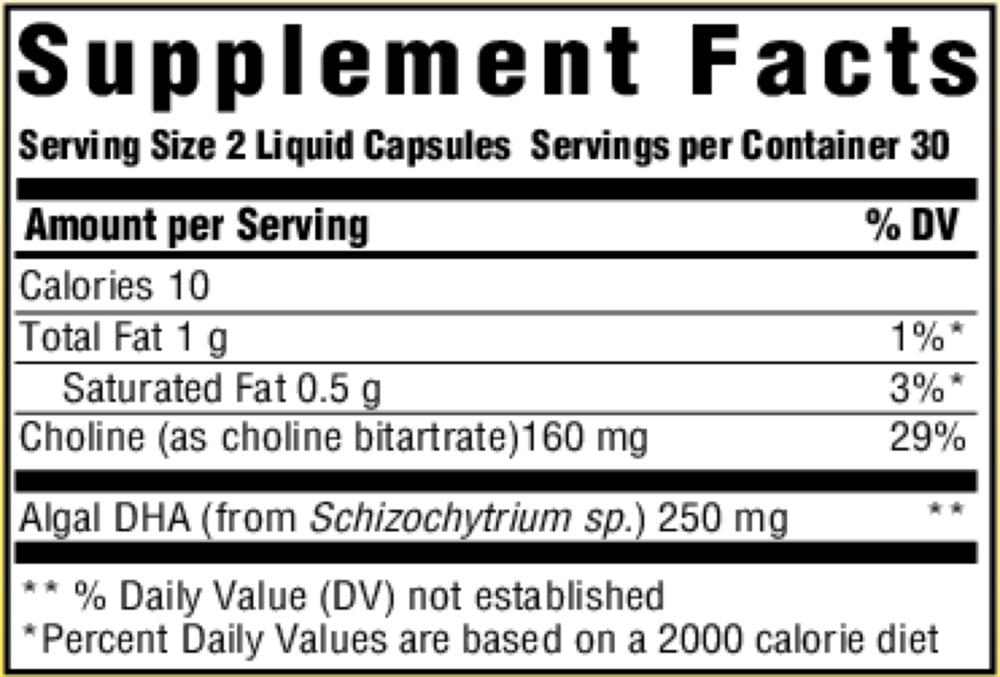 Product image for Baby &amp; Me 2 Prenatal DHA &amp; Choline.