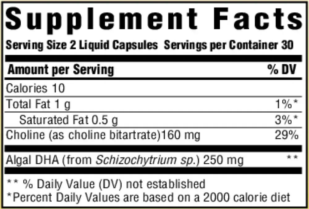 Product image for Baby &amp; Me 2 Prenatal DHA &amp; Choline.