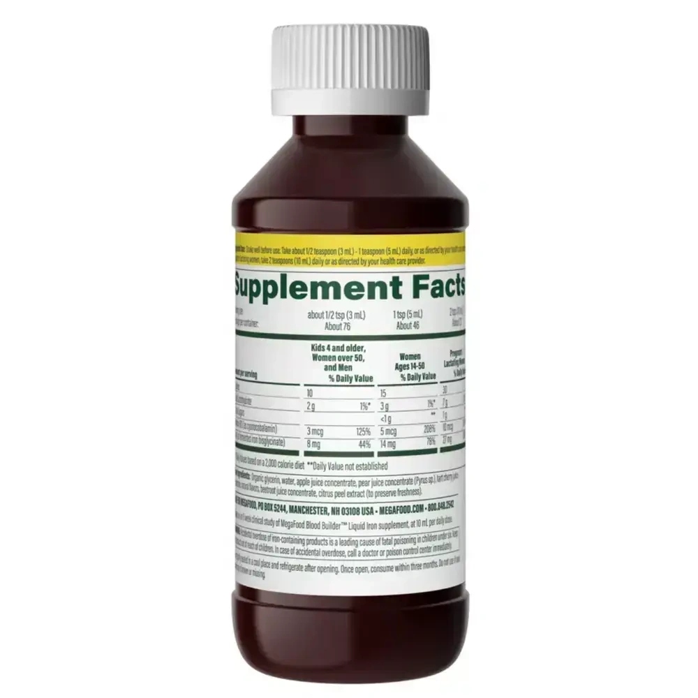 Product image for Blood Builder Liquid Iron Once Daily.